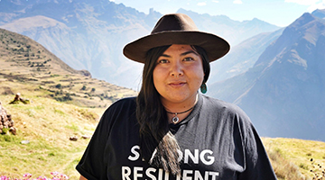 Jolie Varela of Indigenous Women Hike