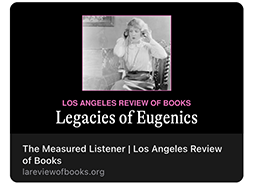 Graphic of article by Daniel Shanahan in Los Angeles Review of Books