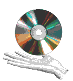 spinning CD